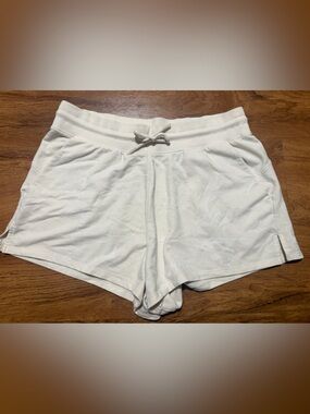 All in Motion Women's Athletic Cream Colored Shorts